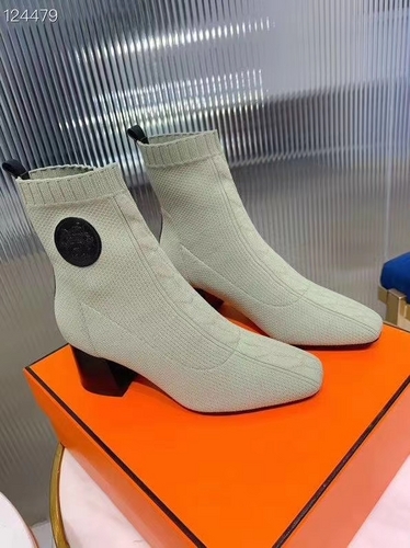 Hermes 2019 early autumn new elastic thick heel socks boots 35-40-4b8386fb